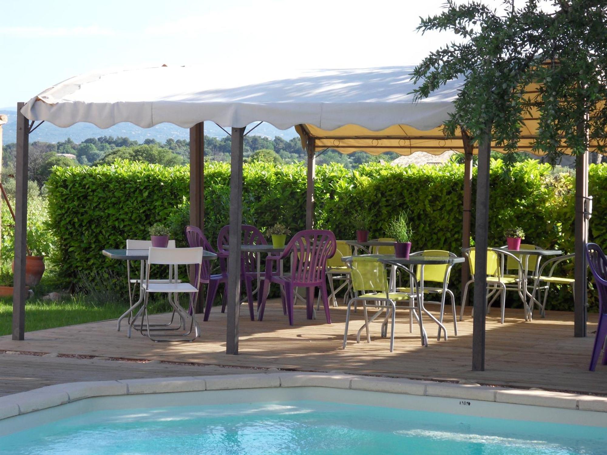 Le Jardin D'Ivana Chambres D'Hotes B&B Avec Piscine Chauffee Oppède Exteriér fotografie